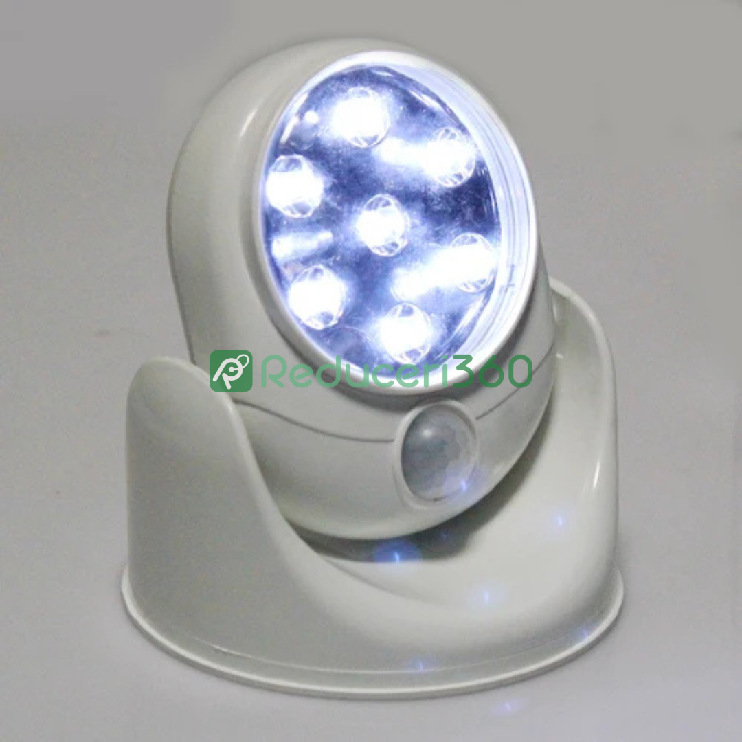 Lampa fara fir cu senzor de miscare 360 de grade