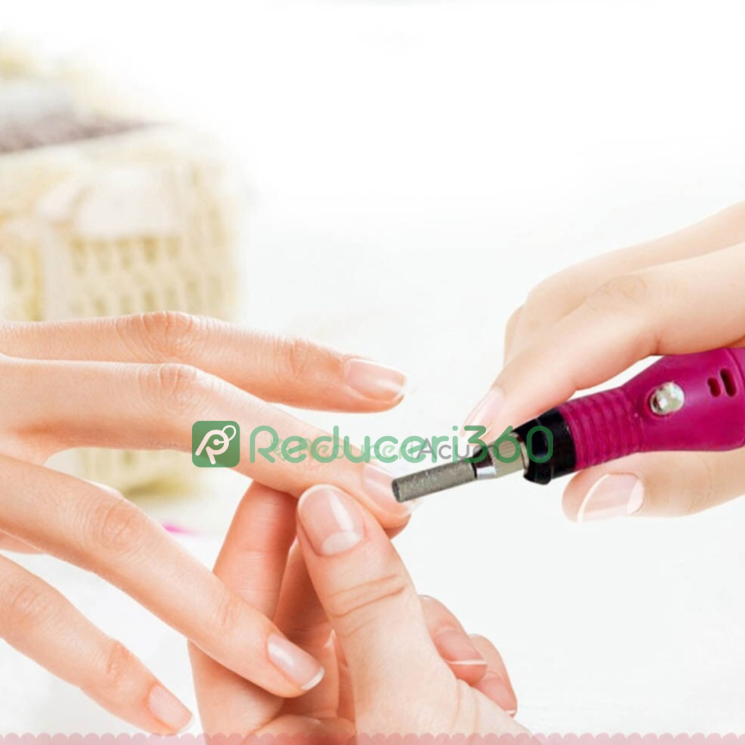 Pila de unghii, electrica, incarcare cu USB