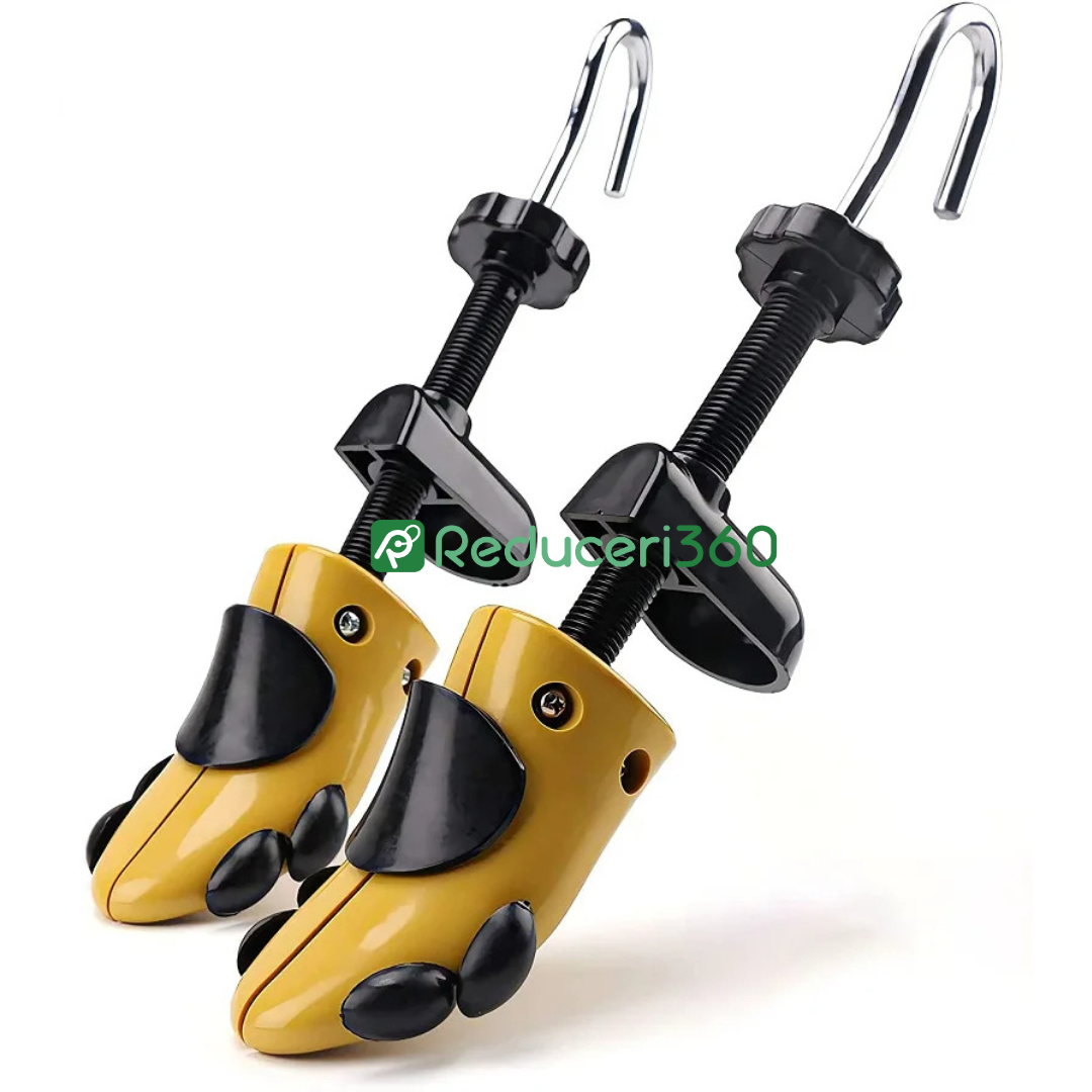 1+1 GRATIS: Calapod Reglabil pentru Alungit si Largit Pantofi, Universal, Arc, ABS Premium