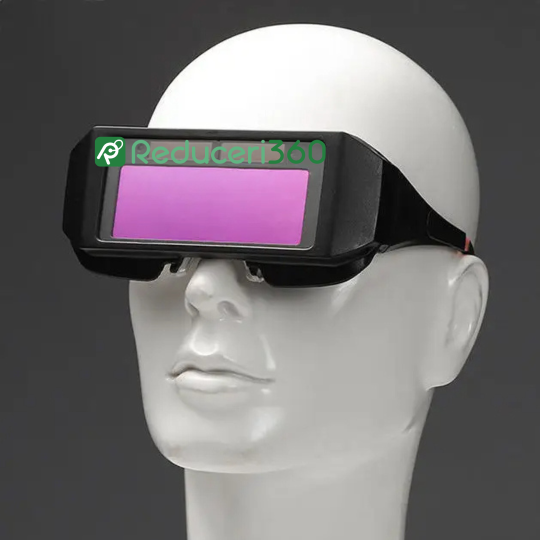 Ochelari de protectie sudura cu display LCD, cristale lichide auto-intunecare