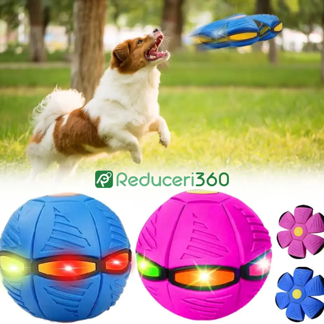 Set 2 x Disc zburator Flat Ball, transformabil in minge