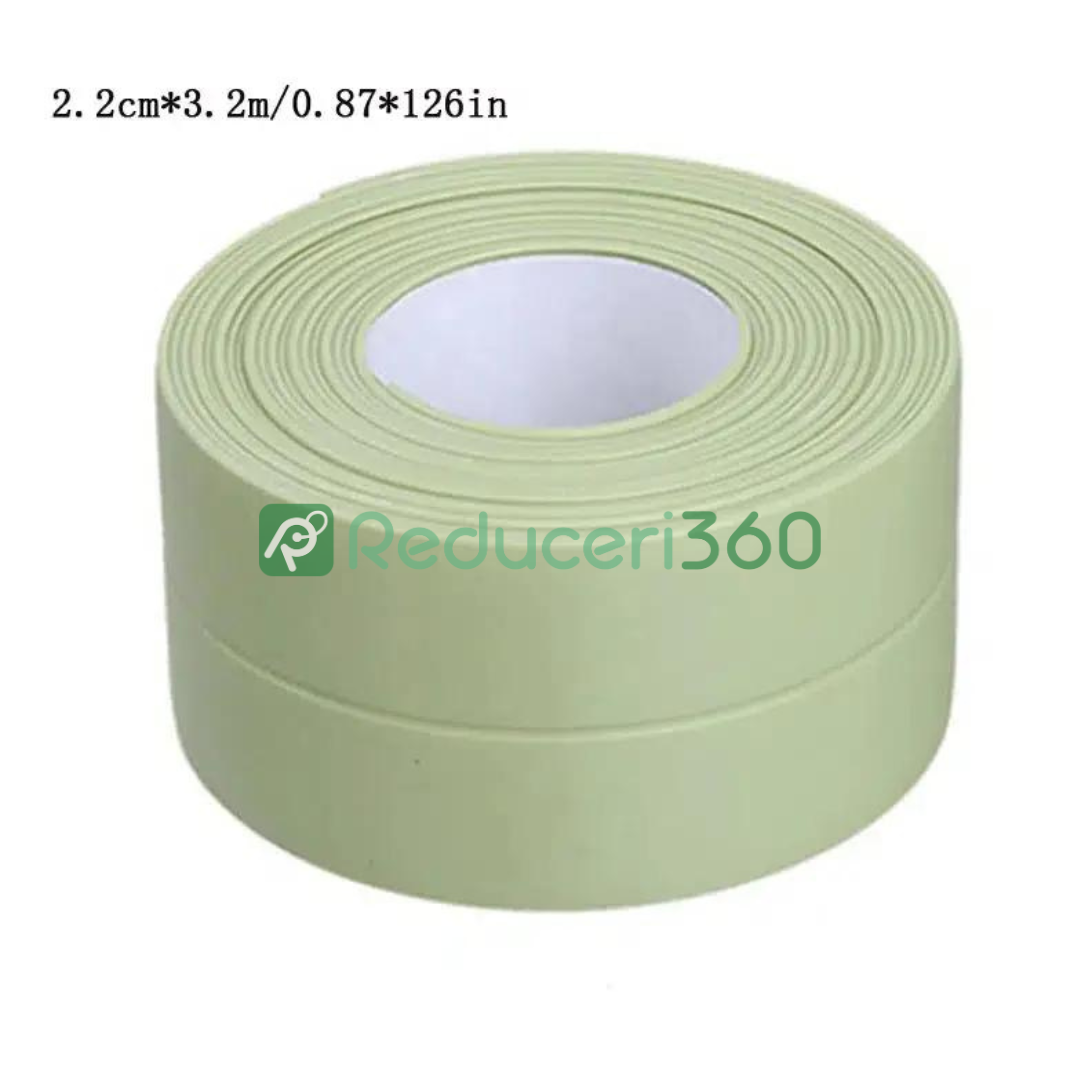 Set 2 x Banda adeziva de etansare 4 cm, VERDE