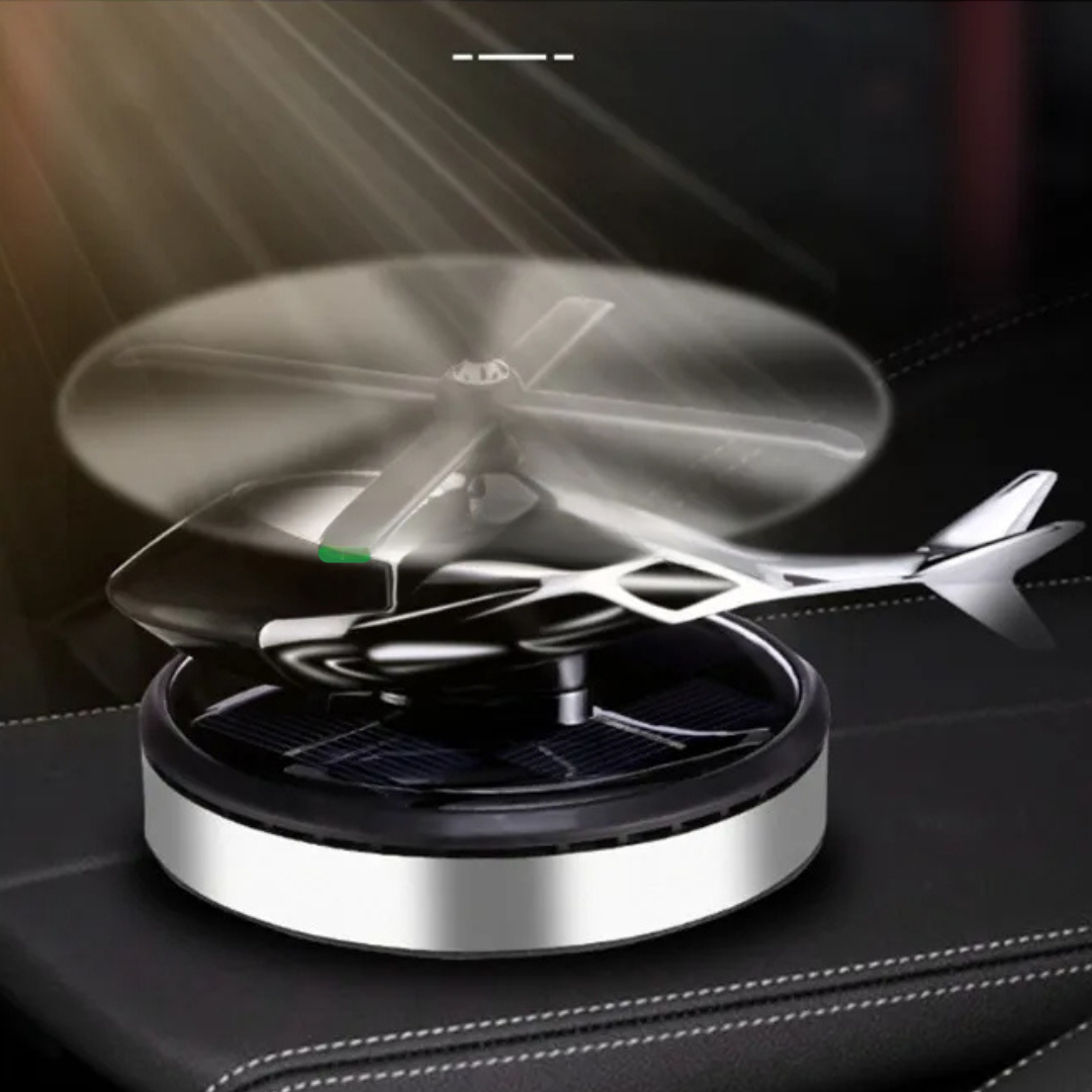 ELICOPTER SOLAR ODORIZANT PENTRU MAȘINI