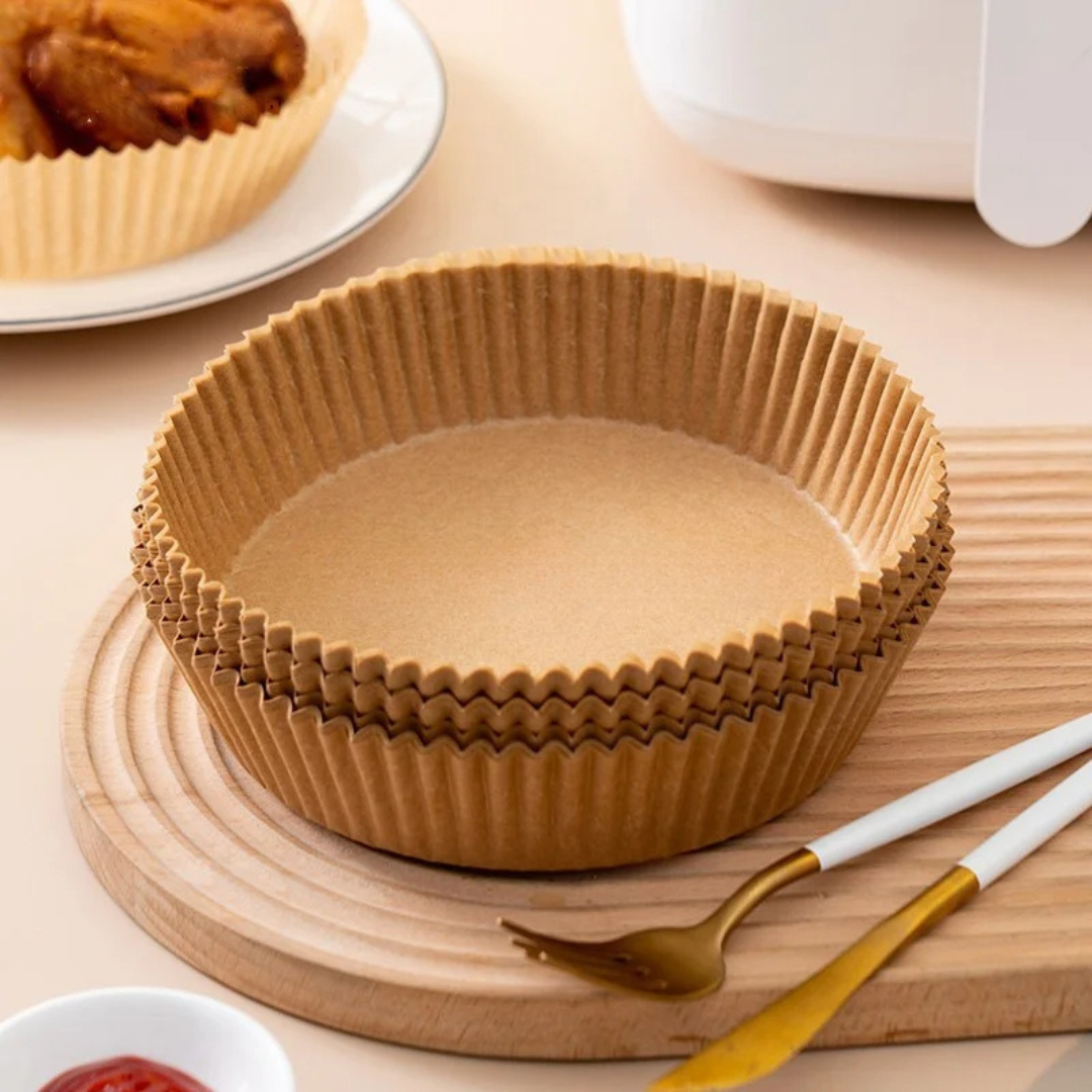 Hartie de copt pentru friteuza si tava, unica folosinta, 100 Buc