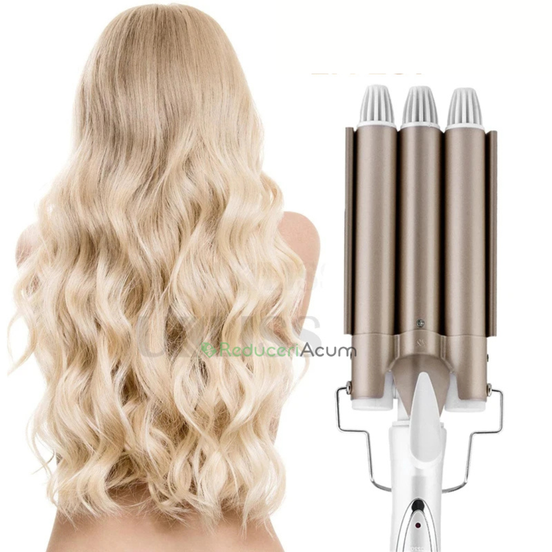 Ondulator de par, cu 3 tuburi