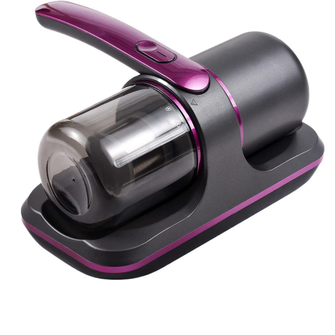 Aspirator portabil acarieni si praf cu acumulator tehnologie UV C