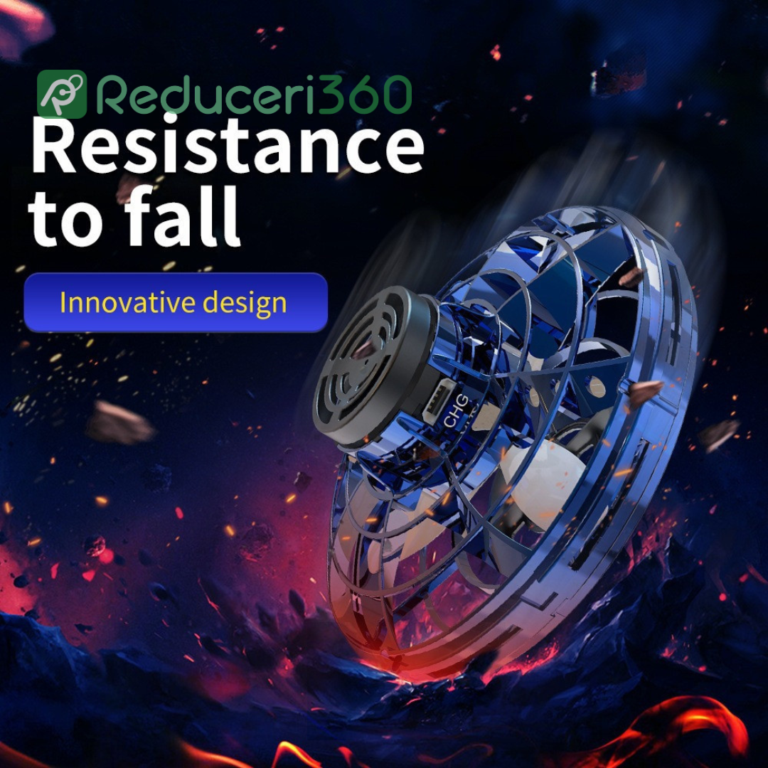 Spinner Zburator, Efect De Bumerang, Acumulator Si Leduri