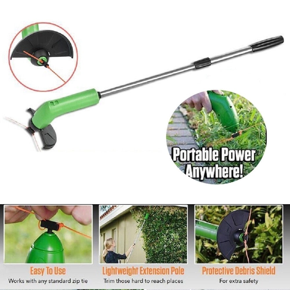 TRIMMER PENTRU GRADINA PORTABIL CU BATERII