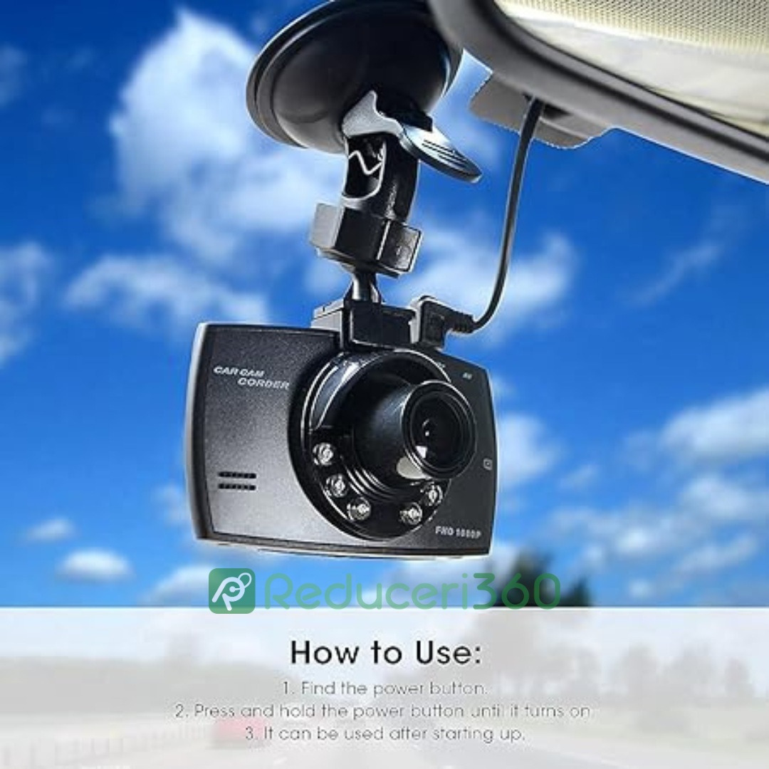 Camera Auto HD, ecran 2.4 inch, G senzor