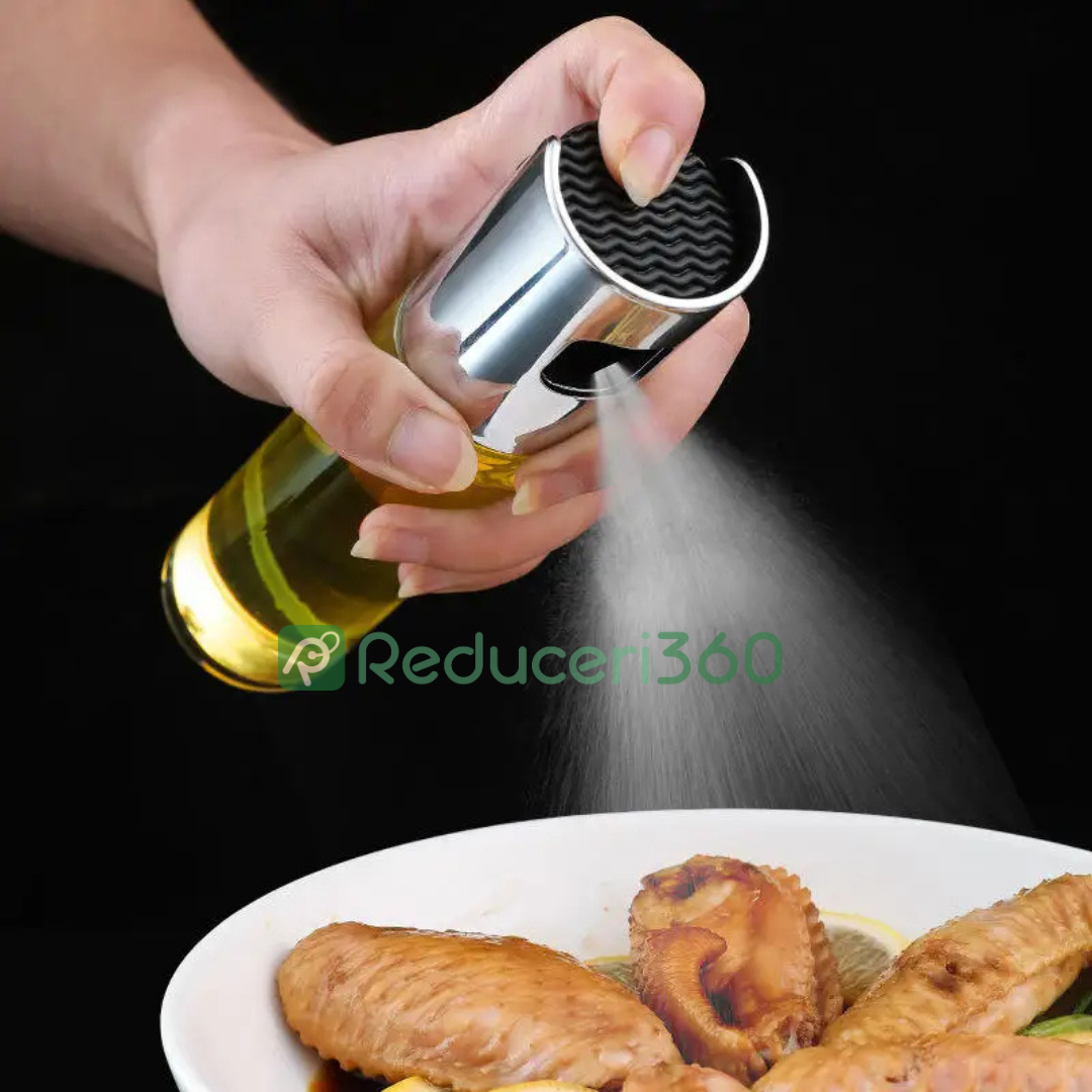 Spray pentru ulei si otet cu pulverizator, 100 ml