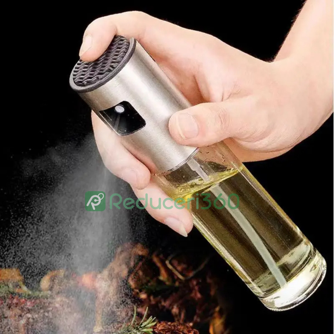 Spray pentru ulei si otet cu pulverizator, 100 ml