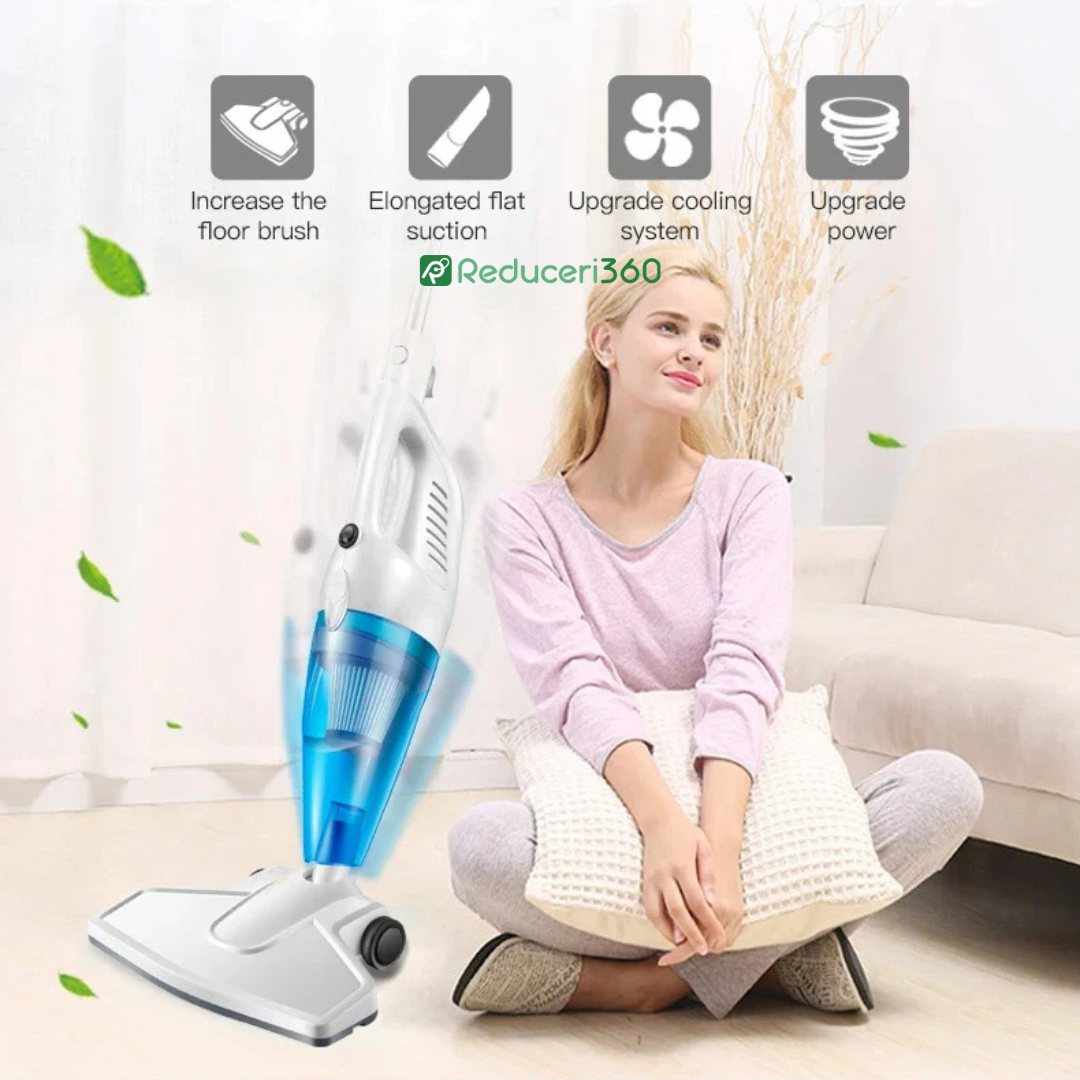 Aspirator Vertical 2 in 1 cu filtru fara sac