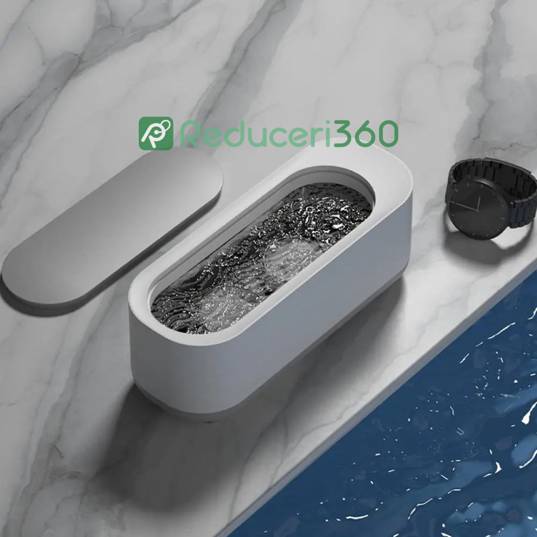 Curățător de bijuterii și ochelari cu ultrasunete