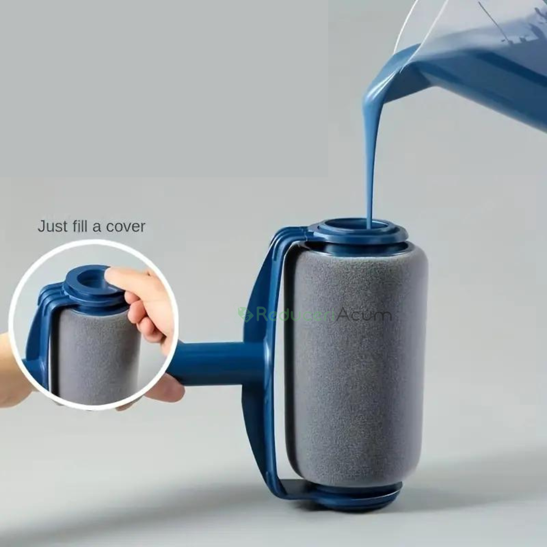 Trafalet cu rezervor spatula pentru colturi, rola mica si tavita suport